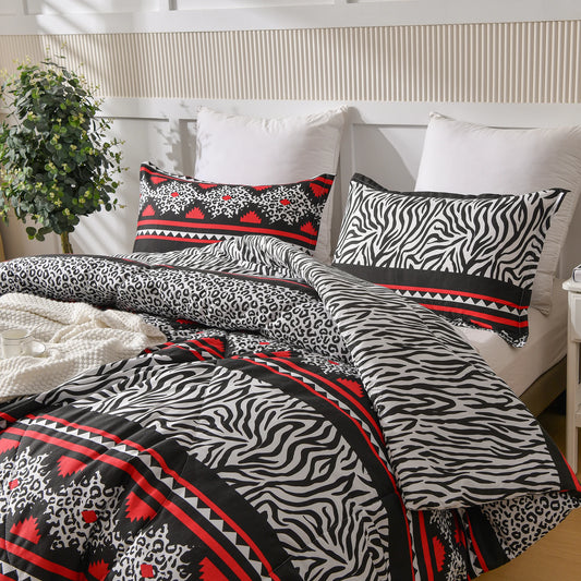3 Pieces Comforter Set For All Season
