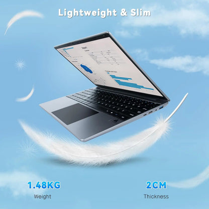 15.6 Inch Laptop Windows 11 Notebook  512GB