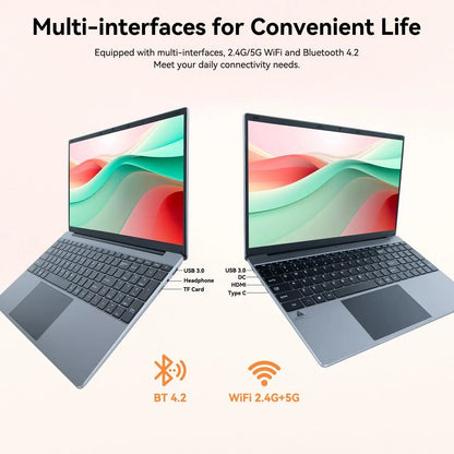 15.6 Inch Laptop Windows 11 Notebook  512GB
