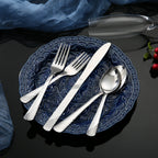 HANSMART 48Pcs  Stainless Steel Flatware Set