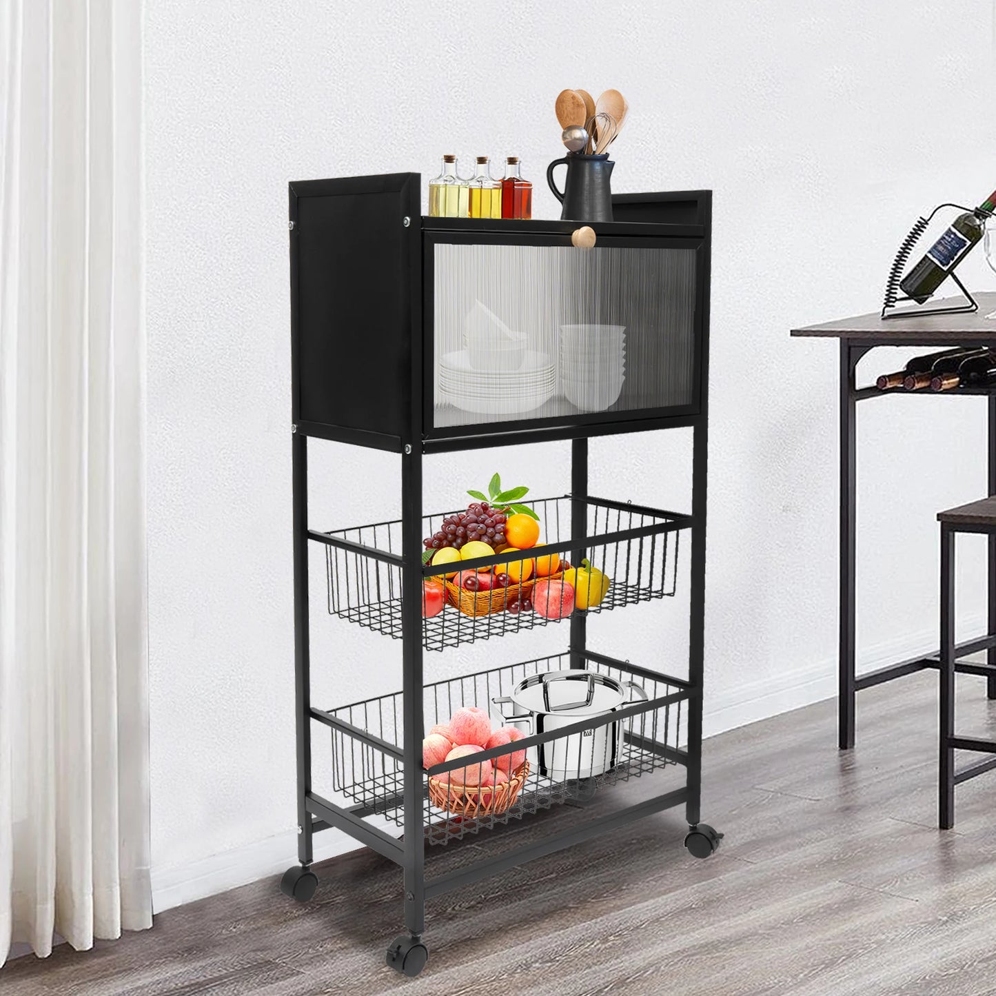 4-Storey Kitchen Storage Rack
