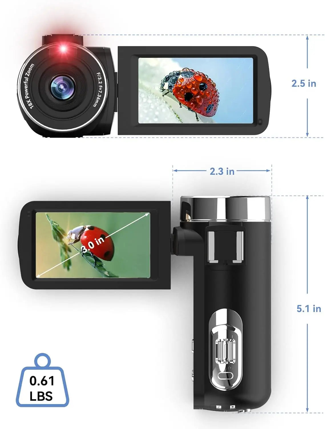 4k Video Camera Camcorder