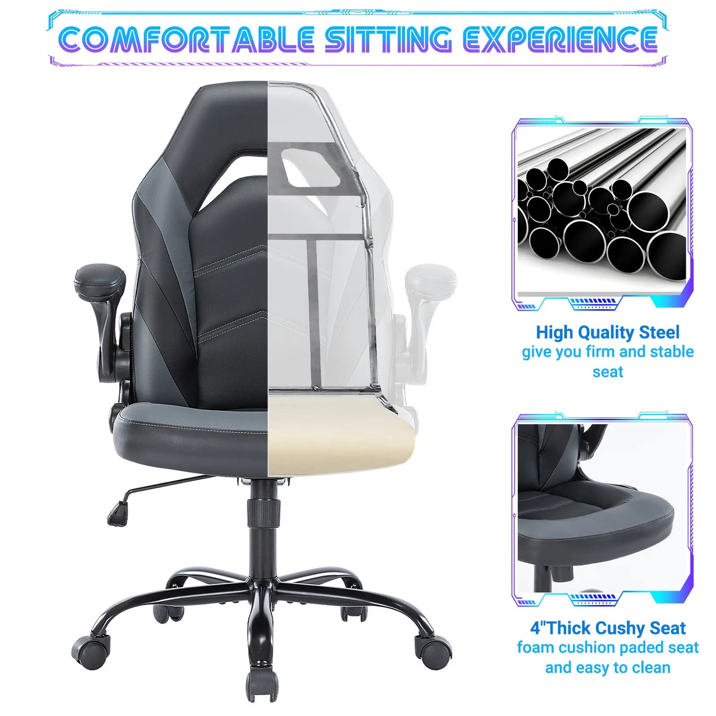 Adjustable Gaming Desk Chair
