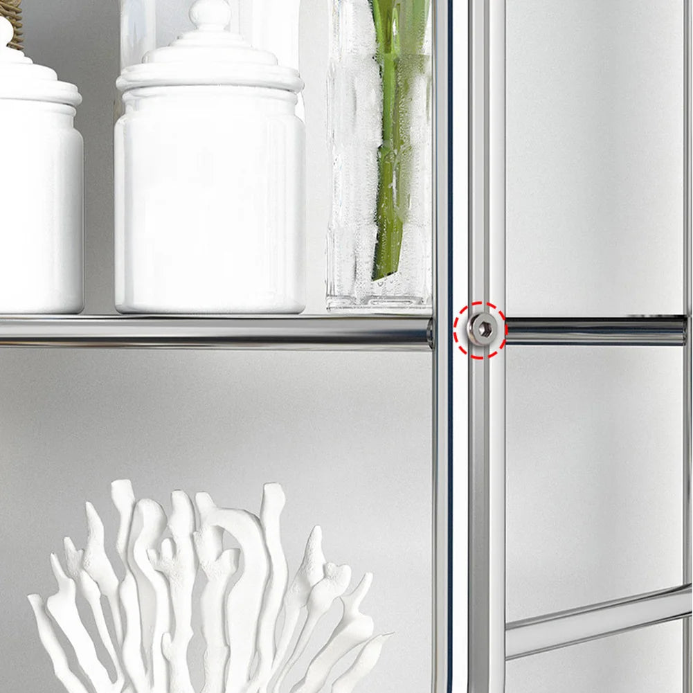 Over Toilet Storage Shelves With Paper Holder
