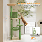 Cactus Cat Tree Tower For Large Cats