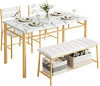 Kitchen Table & Chairs Set For Small Space