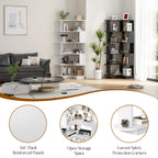 Corner Bookshelf WSpace-Saving Storage Shelf