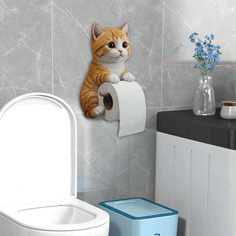 Wall Mounted Toilet Paper Roll Holder