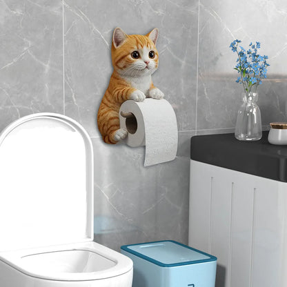 Wall Mounted Toilet Paper Roll Holder