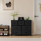 JHK Dresser With 7 Fabric Drawers Organizer