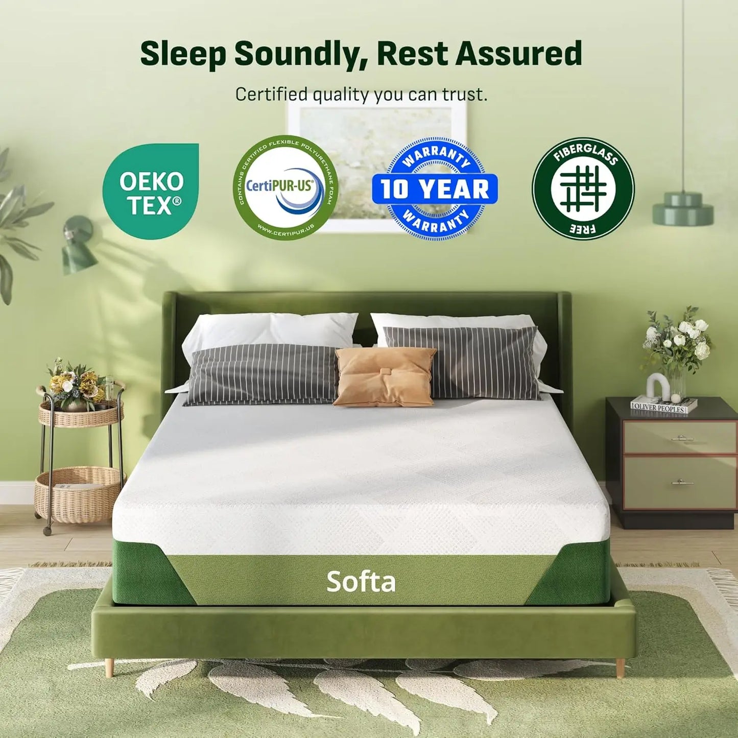 Adjustable Queen Bed Frame W/Dual Motor Remote