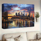 Framed Modern Canvas Print Poster