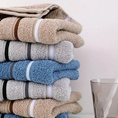 Various Colors Plush Cotton Towel Set