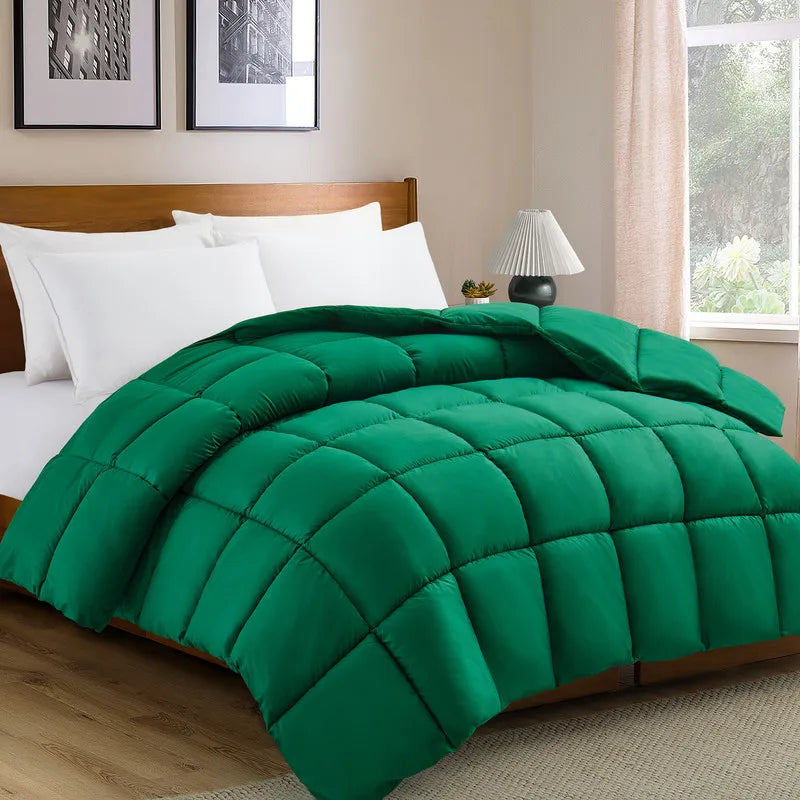2/3pcs Reversible Queen/King Comforter Set