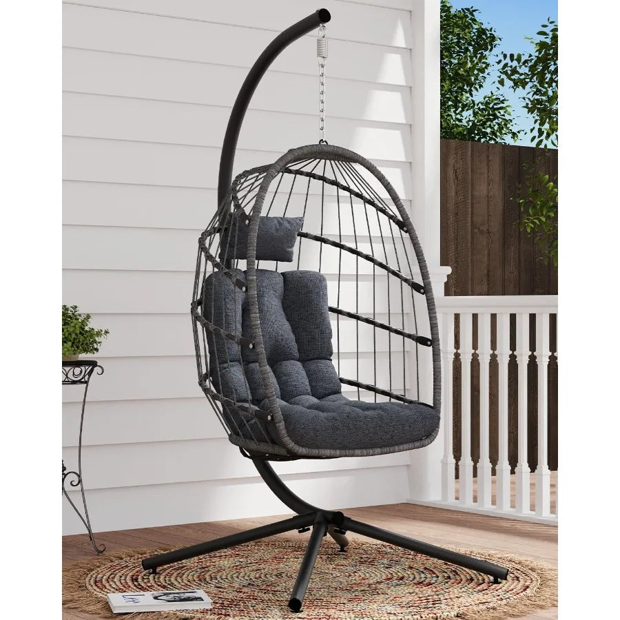 Outdoor/Indoor Hanging Egg Swing Chair