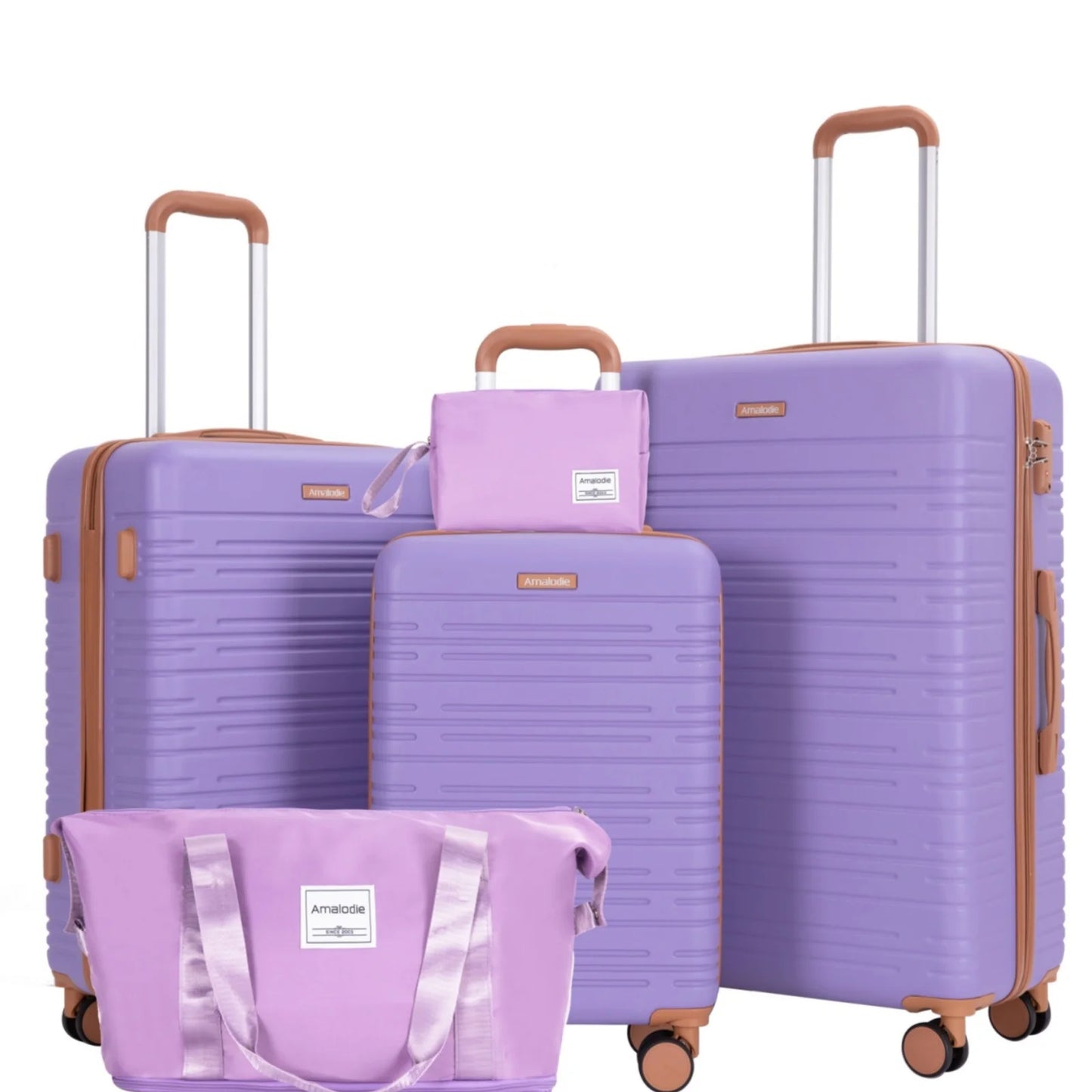 3-Piece Luggage Sets With Wheels