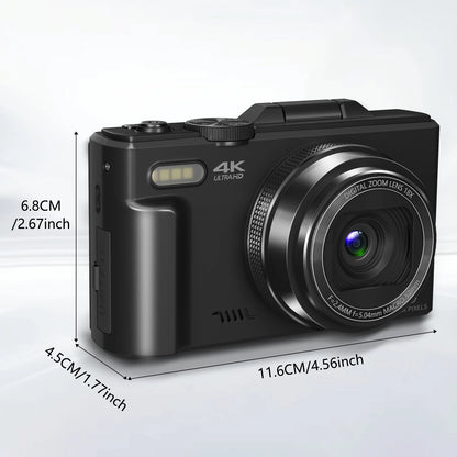4K Compact Digital Photography Camera