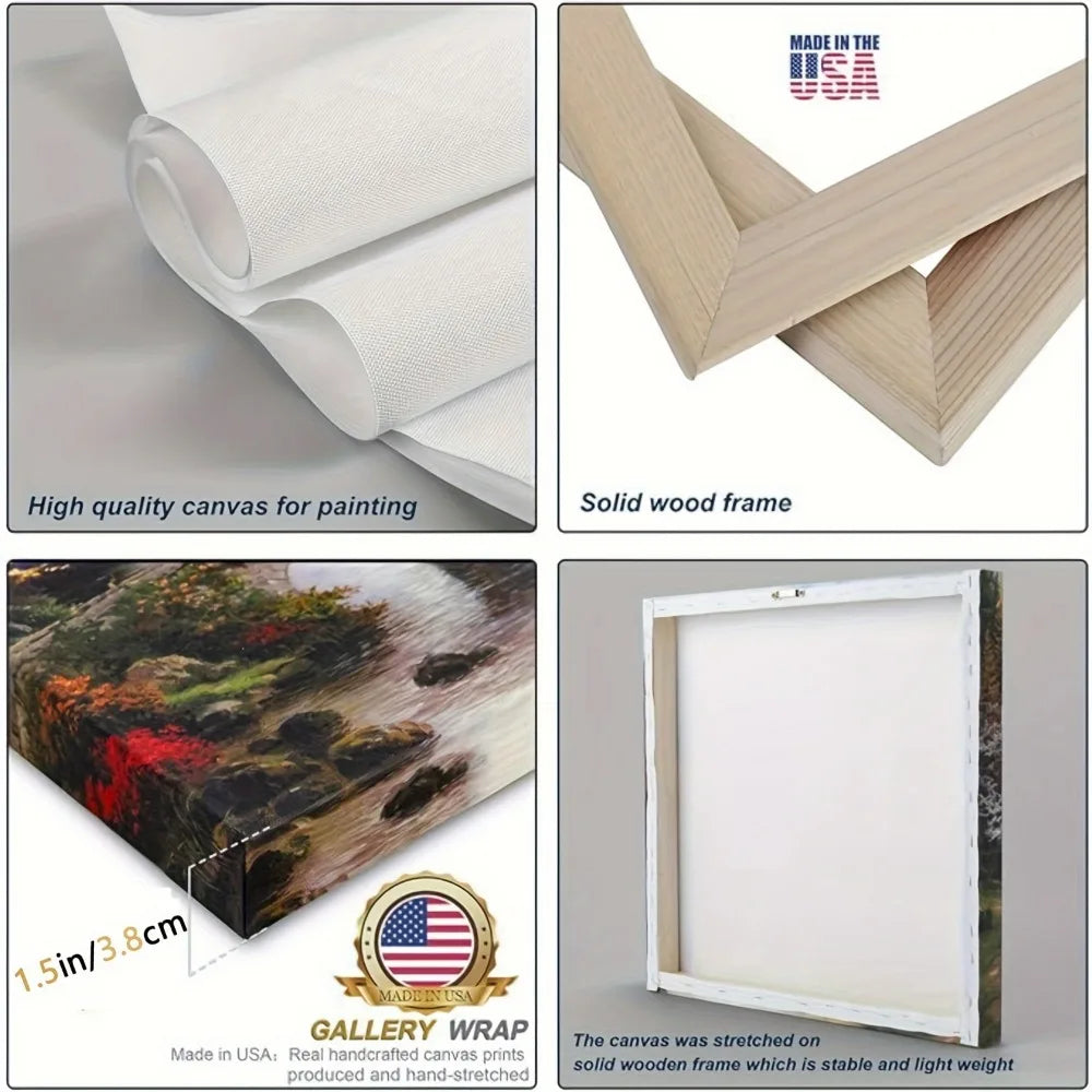 Framed Modern Canvas Print Poster