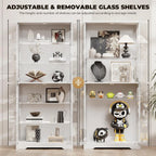 Curio Cabinet W3 Color Lights For Collectibles