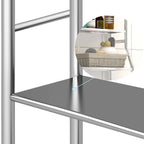 Over Toilet Storage Shelves With Paper Holder