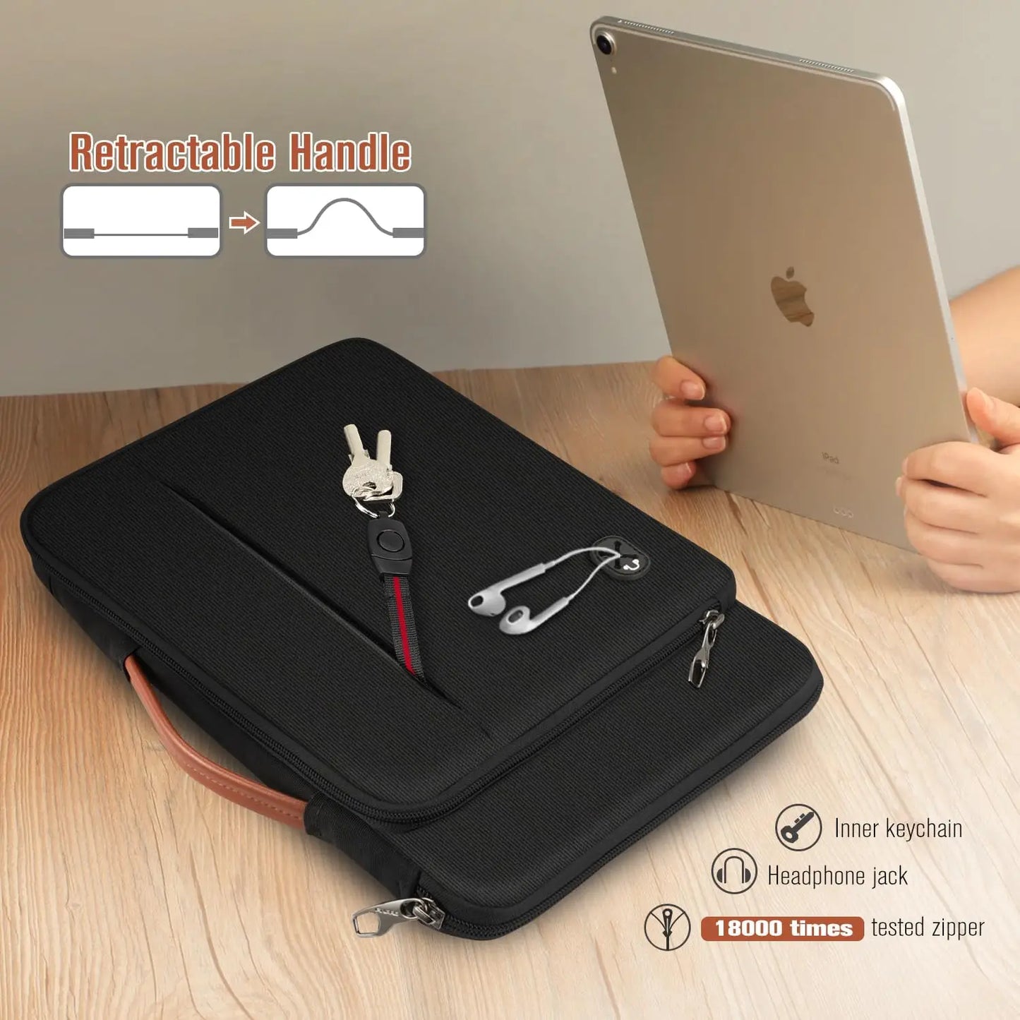 FINPAC 12.9-13 Inch Tablet Laptop Sleeve Case