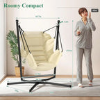 Swivel Hammock Swing Chair With Stand