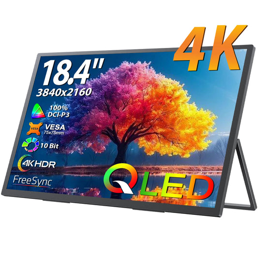 UPERFECT 18.4 inch 4K QLED Portable Monitor