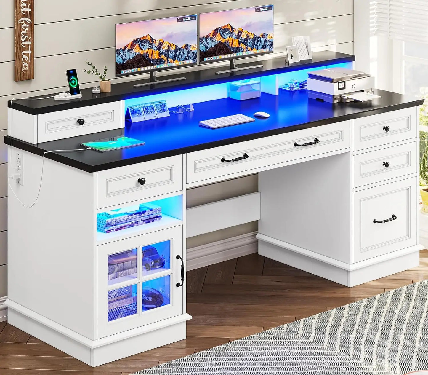 Executive Computer Desk For Home Or Office