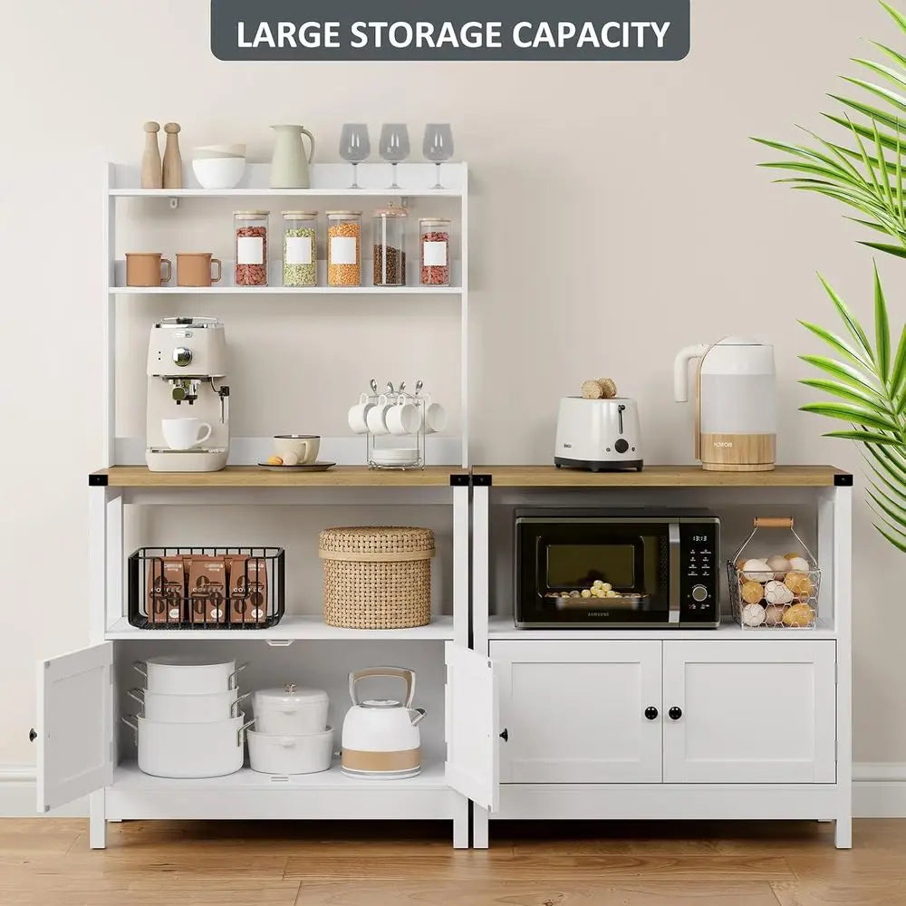 Stand Bakers Rack Cabinet