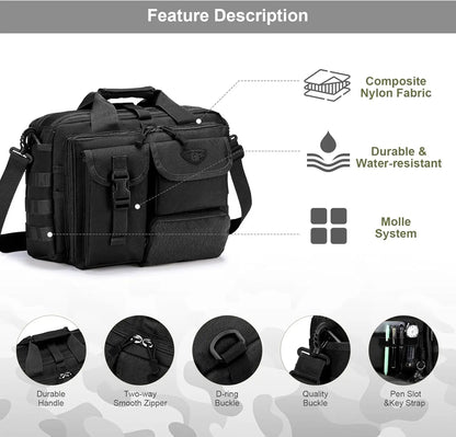 Tactical Messenger Bag Briefcase