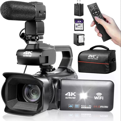 UHD 4k Video Camera Camcorder