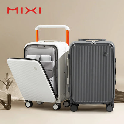 Front Laptop Pocket Suitcase Carry-On Luggage