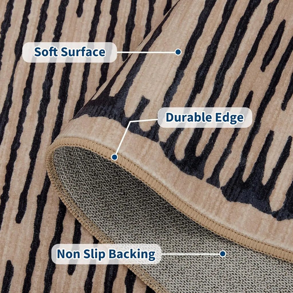 Modern Stripe Area Rug For Any Space