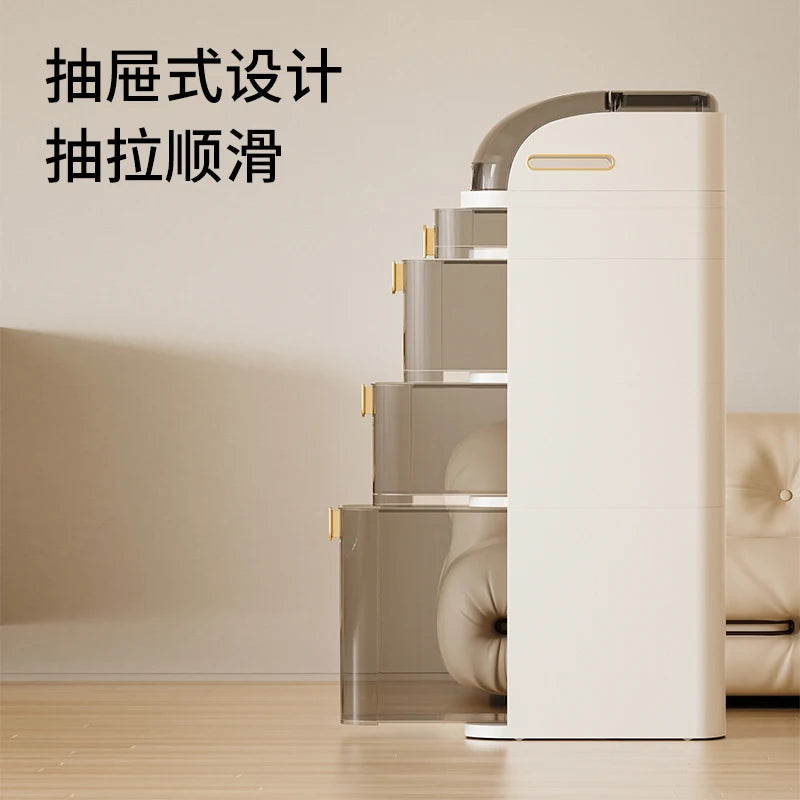 1 Piece Bathroom Narrow Storage Cabinet Rack