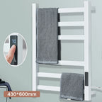 Black Bathroom Electric Heated Towel Rack