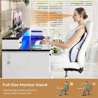 Executive Computer Desk For Home Or Office