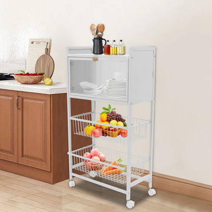 4-Storey Kitchen Storage Rack