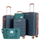 3-Piece Luggage Sets With Wheels
