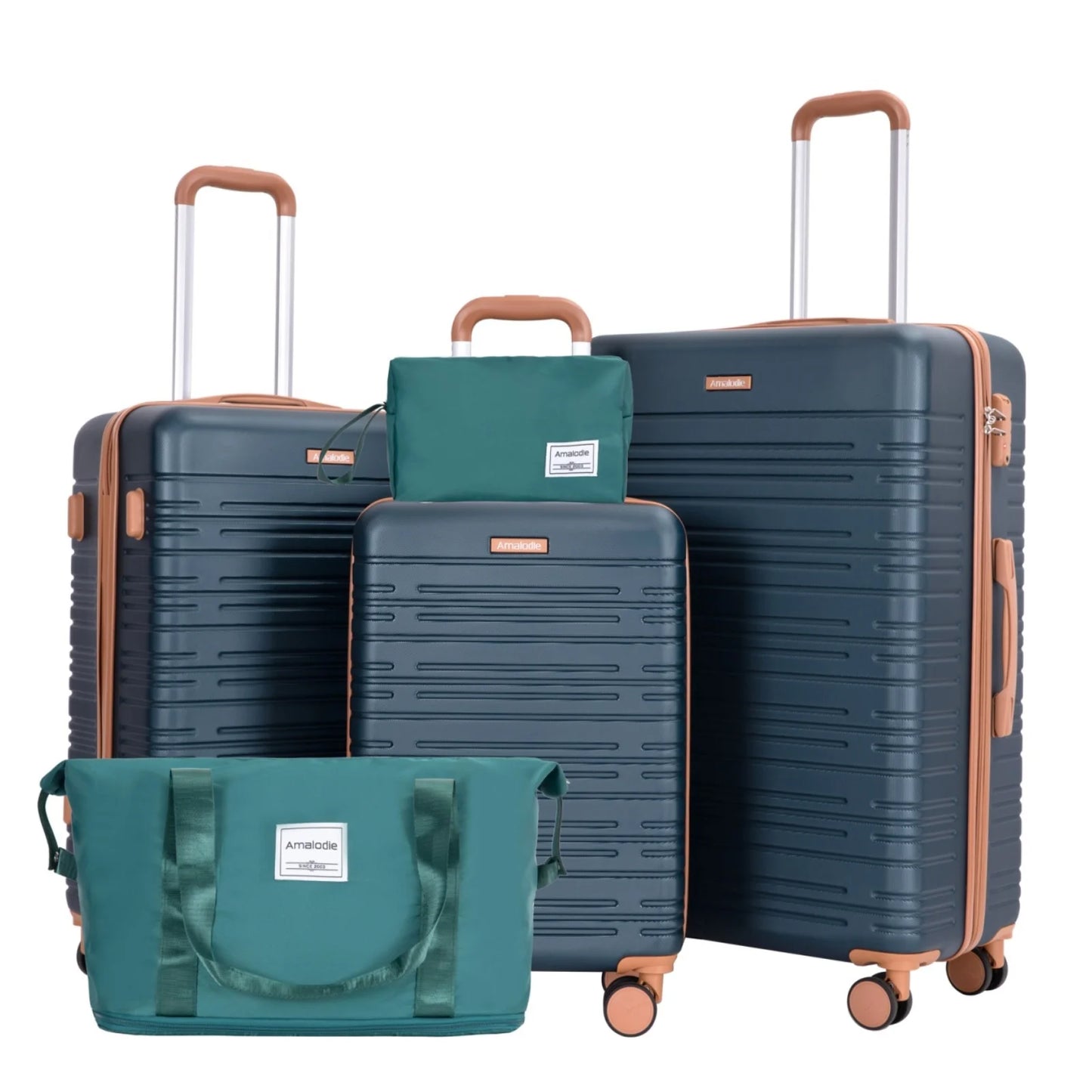 3-Piece Luggage Sets With Wheels