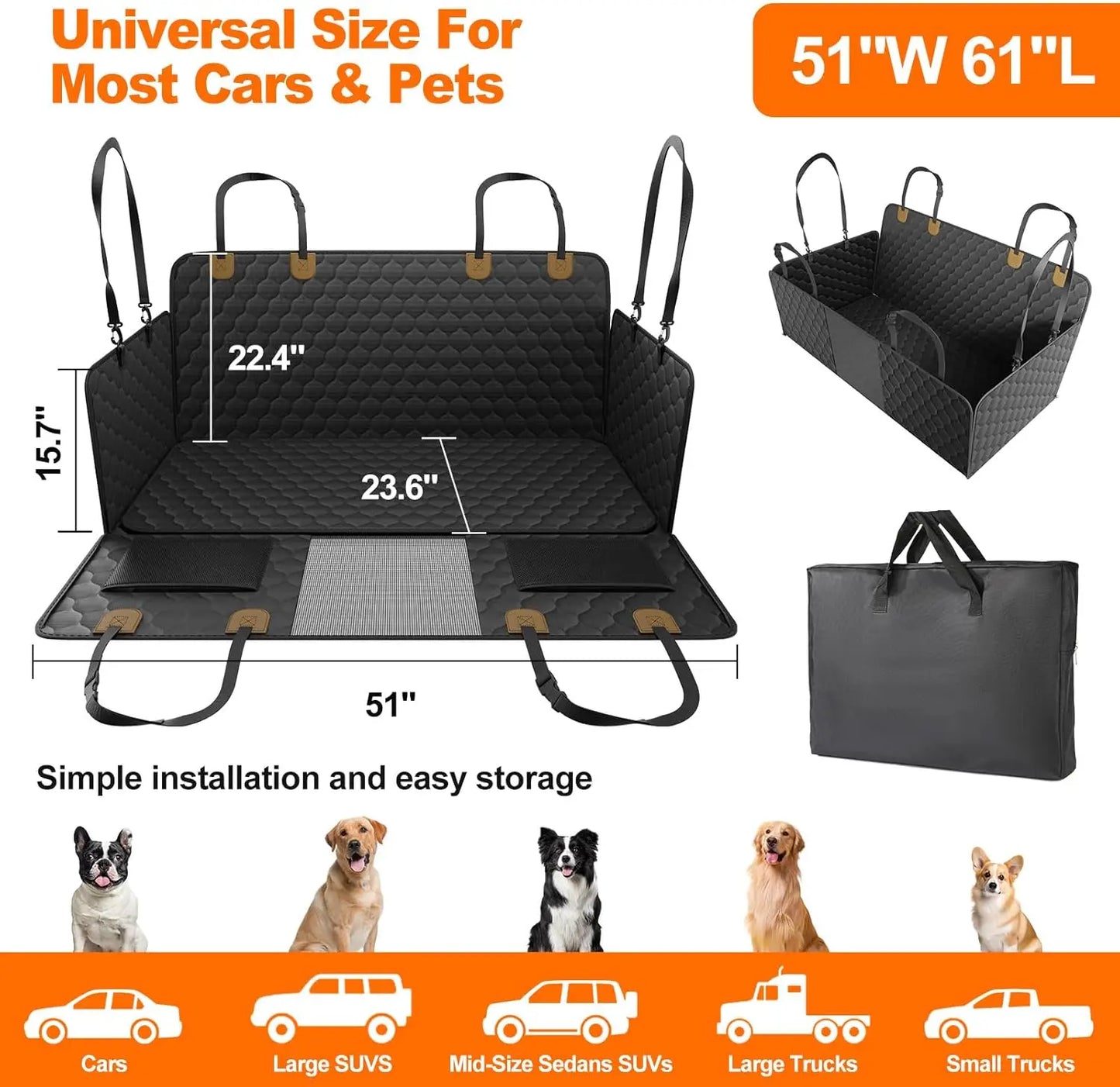 Foldable Waterproof Pet Travel Accessories