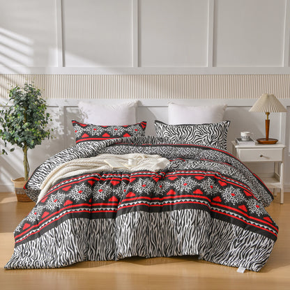 3 Pieces Comforter Set For All Season