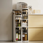 1 Piece Bathroom Narrow Storage Cabinet Rack
