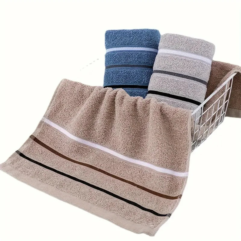 Various Colors Plush Cotton Towel Set