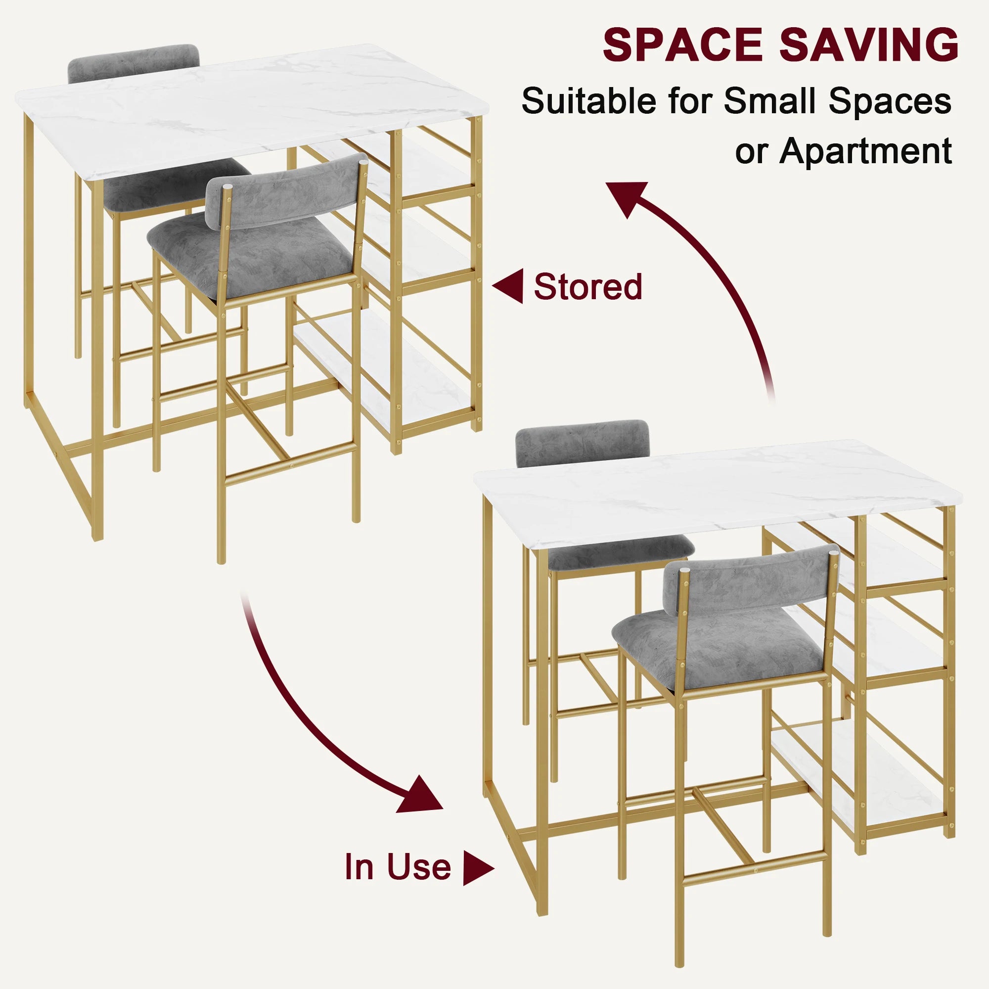 Counter Height Kitchen Table And Chairs
