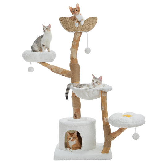 Large Cat Tree Tower W Sisal Scratching Post