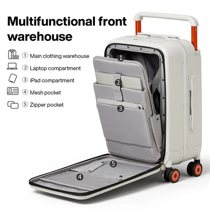 Mixi New Design Wide Handle Suitcase