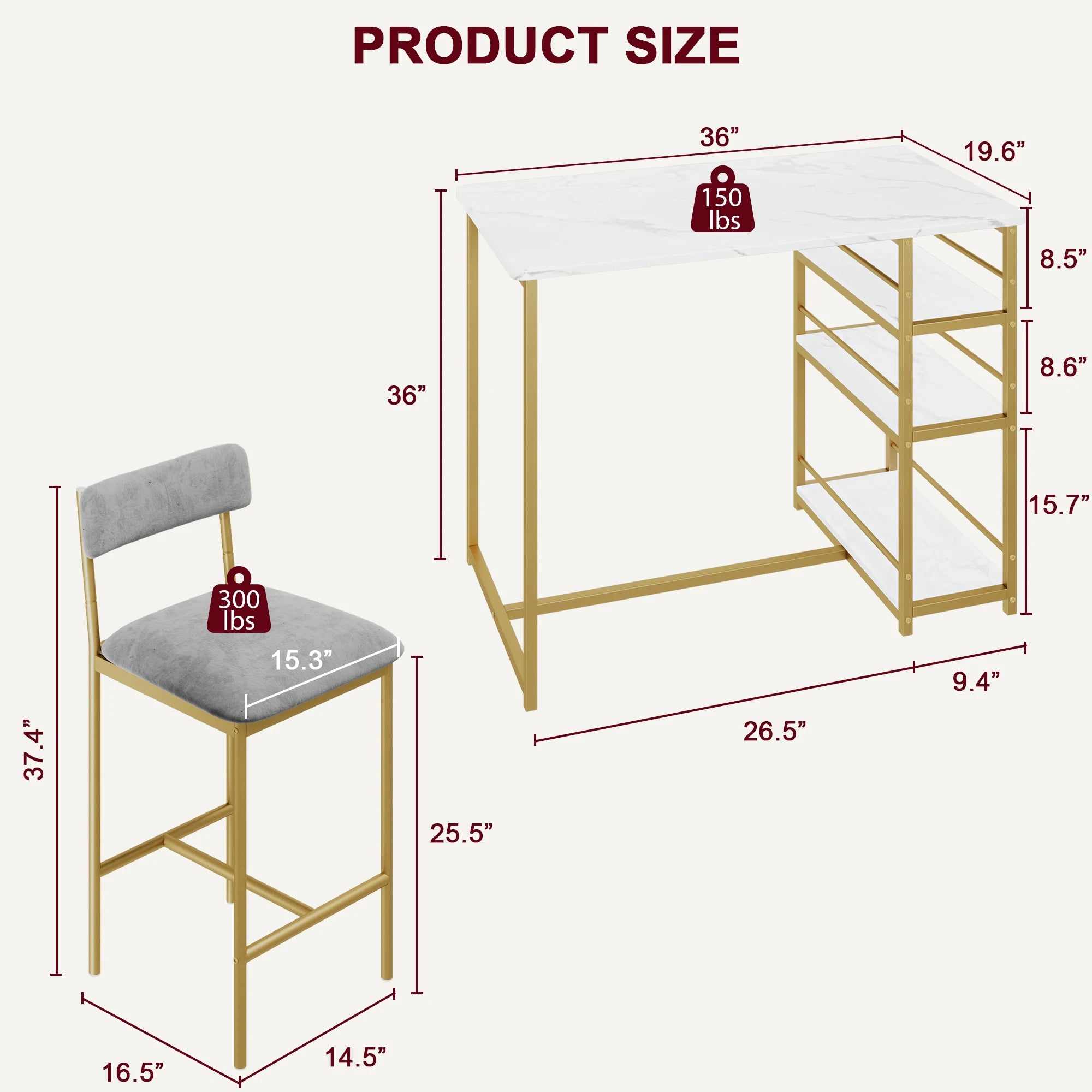 Counter Height Kitchen Table And Chairs