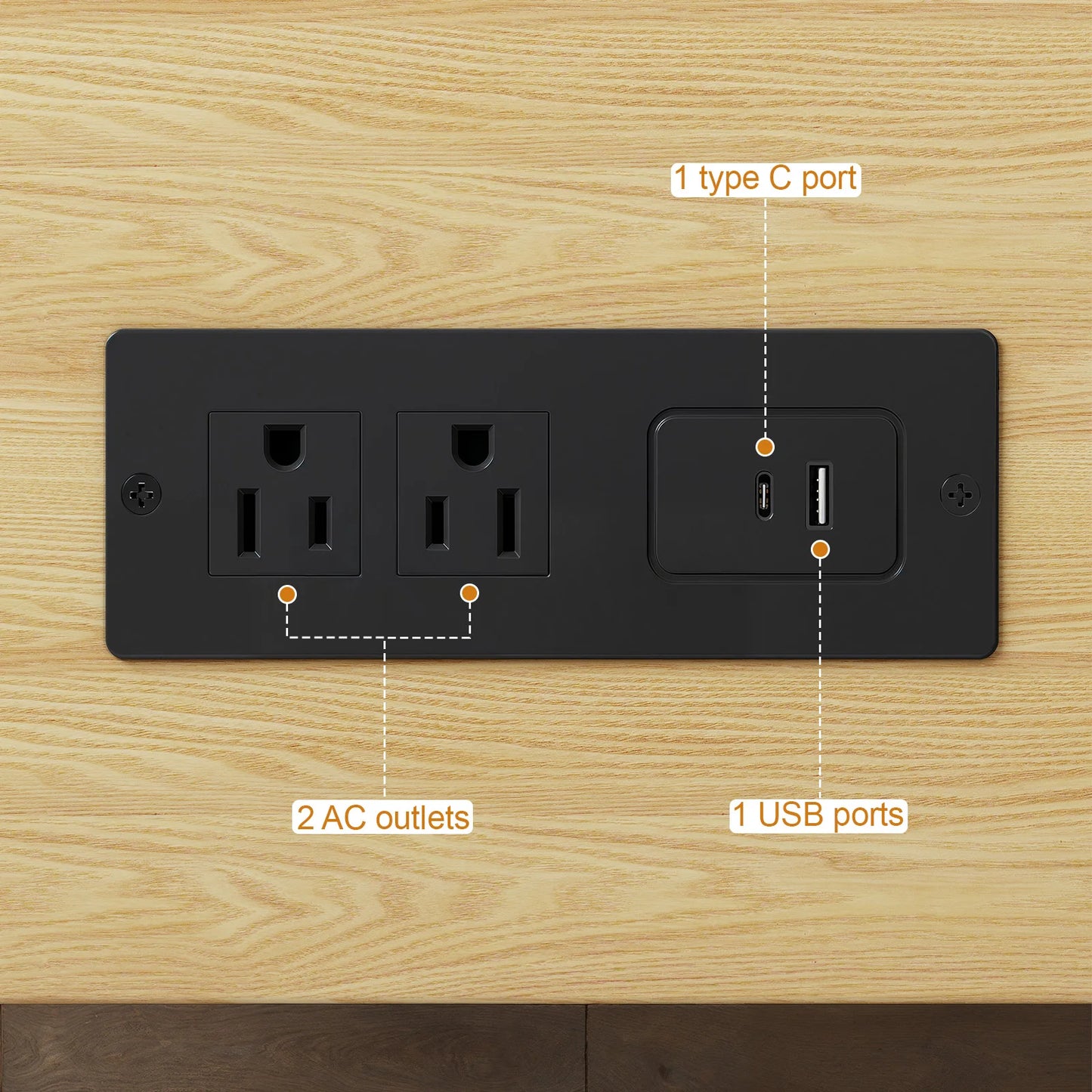 TV Console w/ Adjustable Shelves
