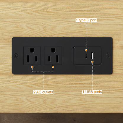 TV Console w/ Adjustable Shelves
