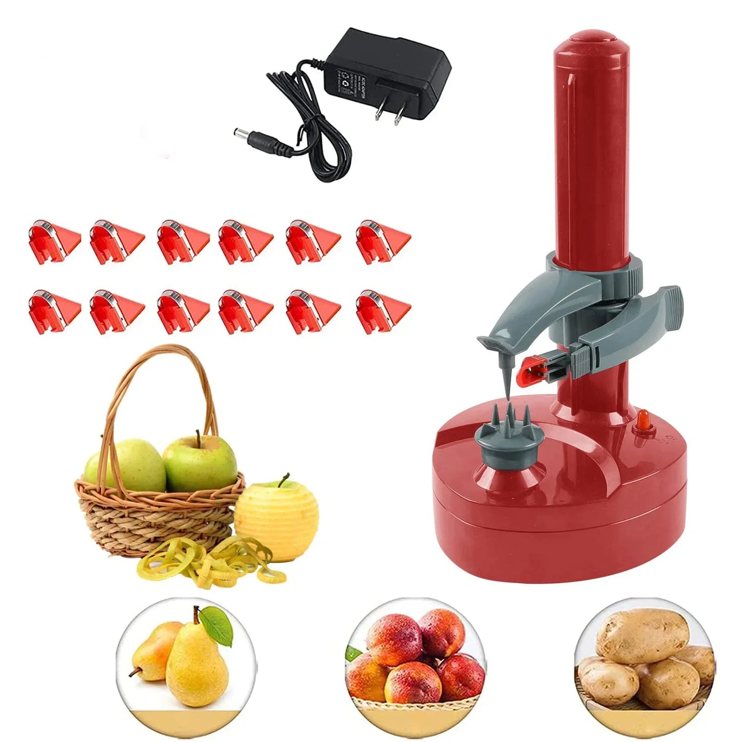 Electric Potato Peeler Automatic Apple Peeler